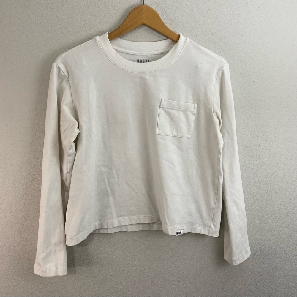 NoBull‎ White Long Sleeve Top Women’s Small